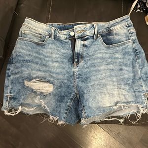 Zenana XL denim shorts